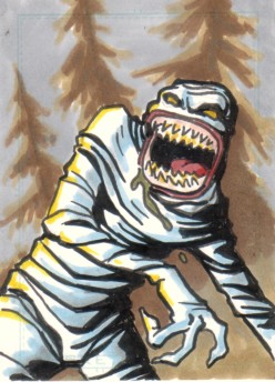 Flukeman Sketch Card