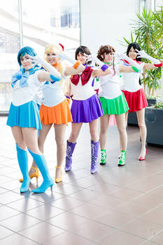 Sailor Scouts - Strike a Pose