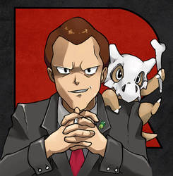 Giovanni and Cubone