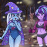 Trixie n starlight - halloween day.