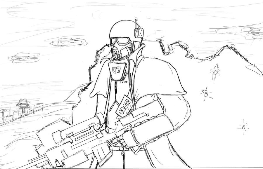 Fallout Ranger Back Fallout Ranger by crazy-jay555 on DeviantArt