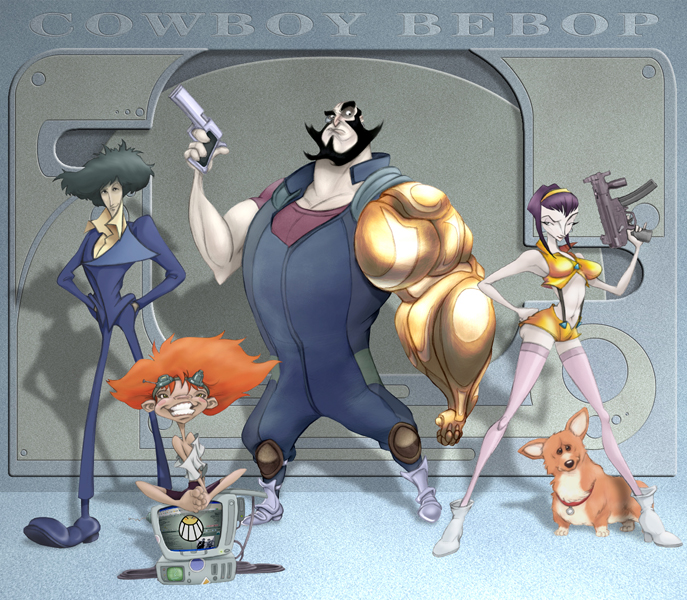 Cowboy Bebop Caricature