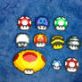 Hama Shrooms normal and custom