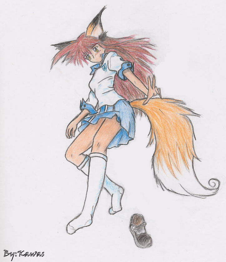 Color Fox Girl