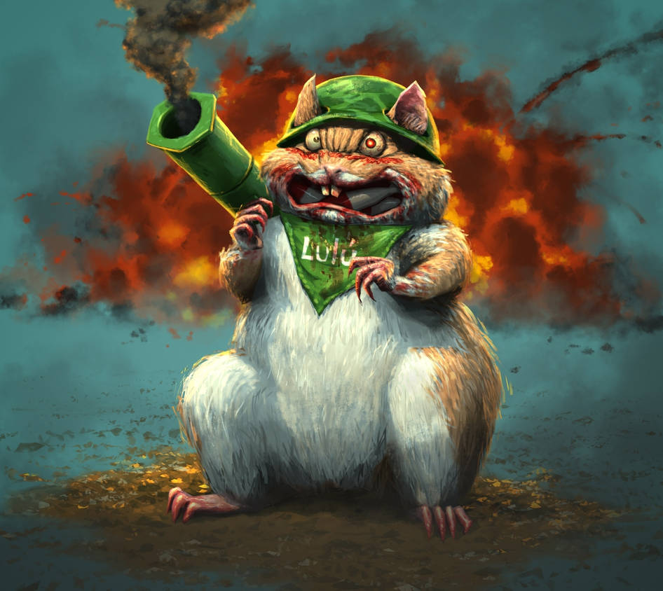 DEMOLITION HAMSTER LULU by dante cg on DeviantArt