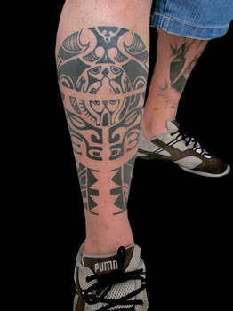 Tattoo Maori Perna