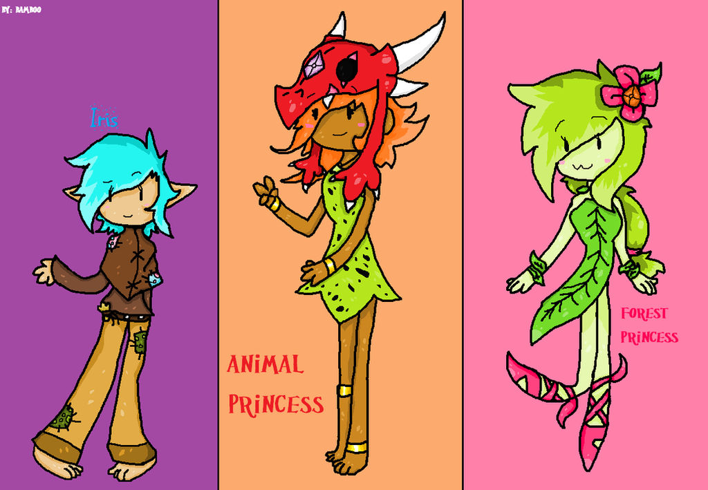 Adventure Time OCs #1 by PandaBlossomPaint on DeviantArt