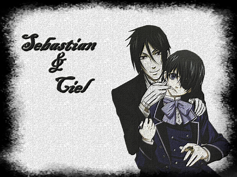 Ciel x Sebastian wp