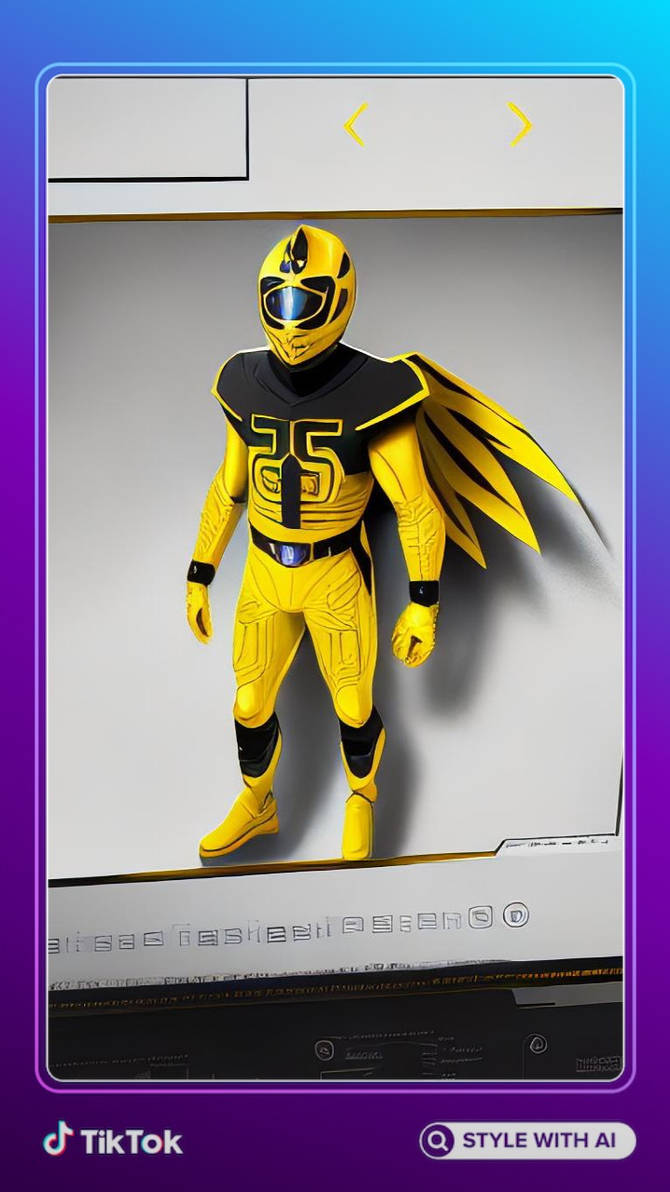Yellow Football Ranger by RSK000 by slammysupermunchie43 on DeviantArt