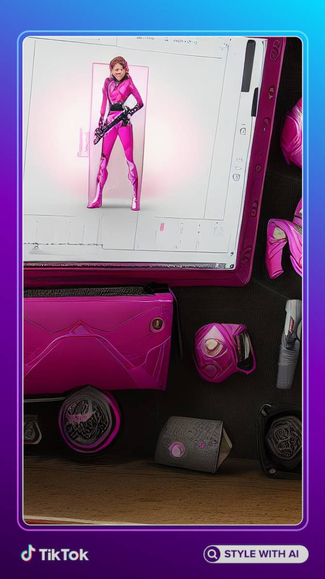 Pink Thor Team Ranger (No Helmet) by RSK000 by slammysupermunchie43 on ...