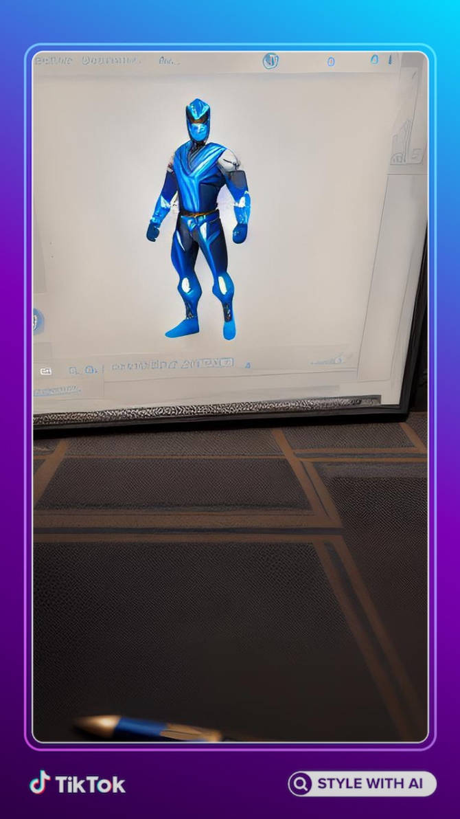 Blue Spider Team Ranger by RSK000 by slammysupermunchie43 on DeviantArt