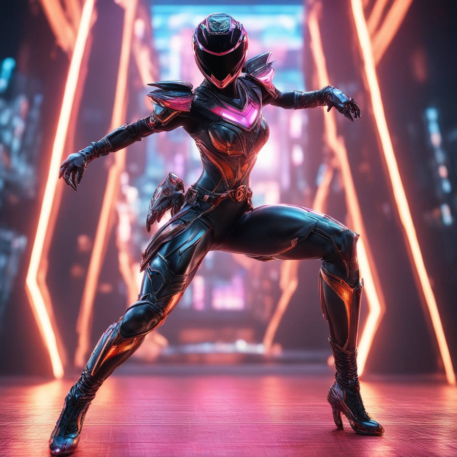 Black Dancer Ranger by RSK000 by slammysupermunchie43 on DeviantArt