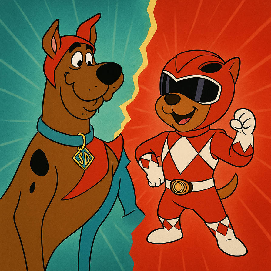 Scooby-Doo morph into Brown Ranger by RSK000 by slammysupermunchie43 on ...