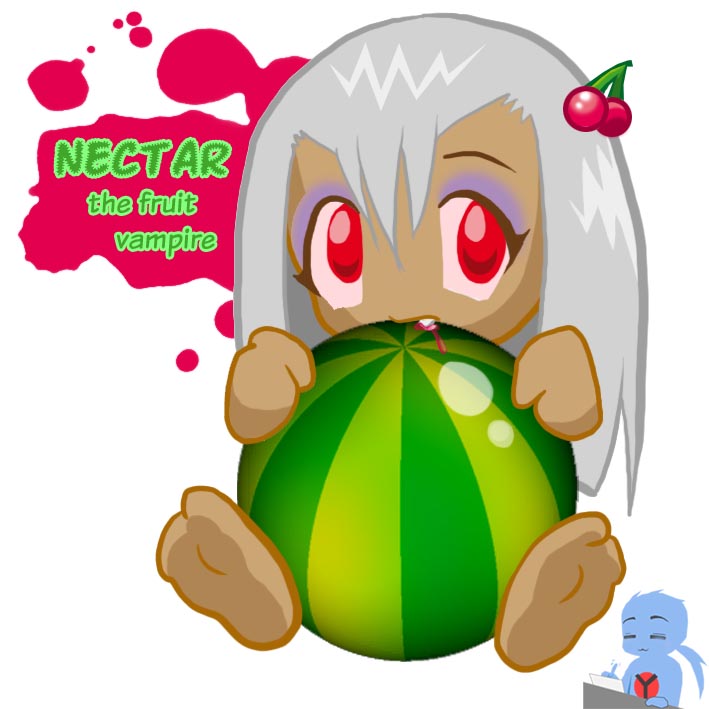 OC: NECTAR, the fruit vampire