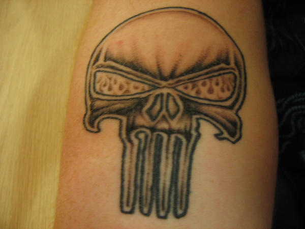 Punisher Skull Tattoo by MonoxideChild86 on DeviantArt