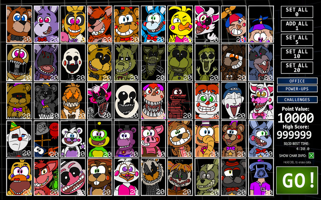 How to Beat 50/20 Mode in Ultimate Custom Night (with Pictures)