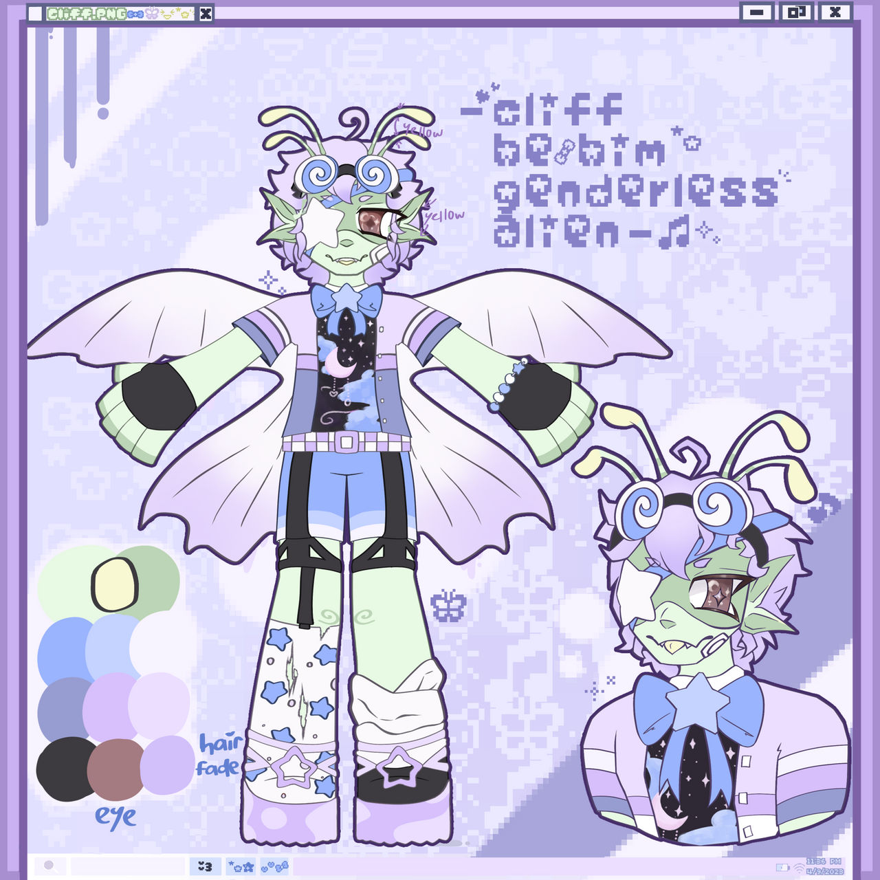 Cliff! alien oc design by Xurkitreez on DeviantArt