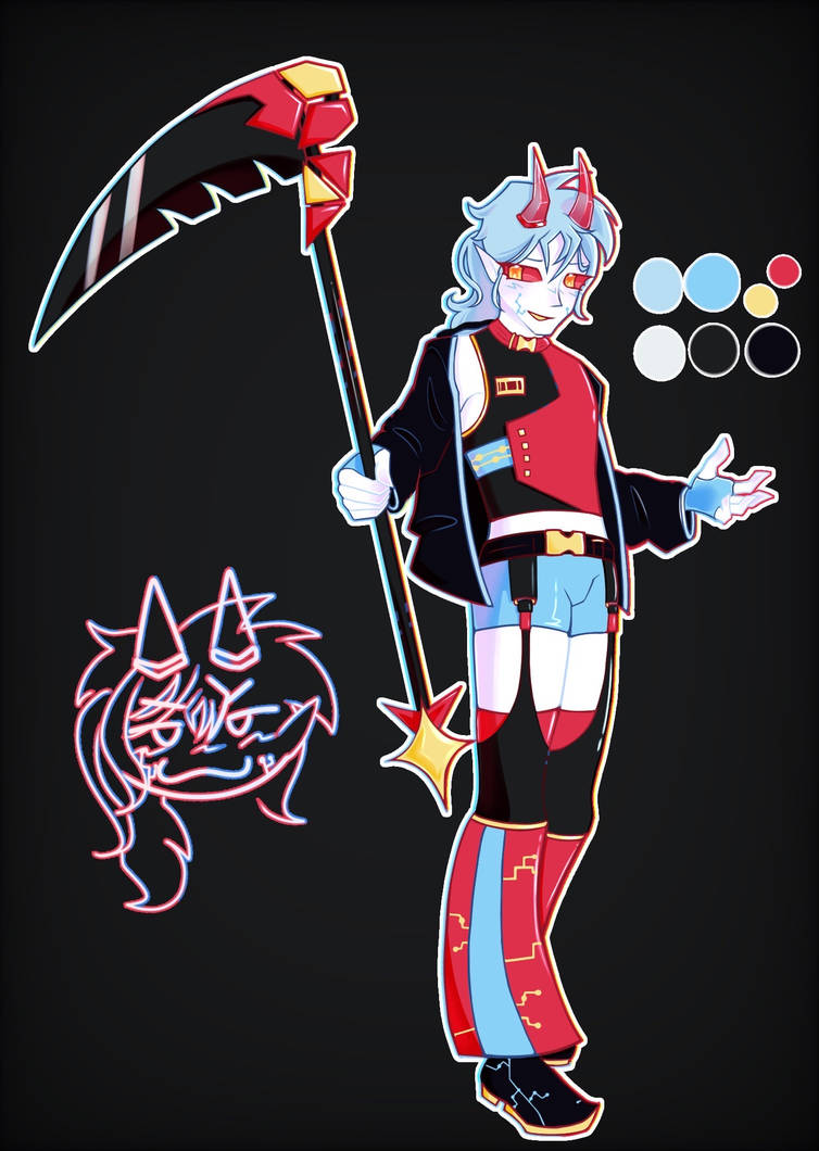 cybercore adopt (sold) by Xurkitreez on DeviantArt