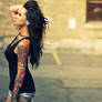 Tattoo girl.