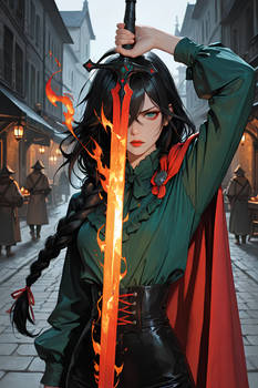 The Fiery Duelist.