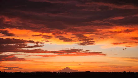 Mt Jefferson Sunset