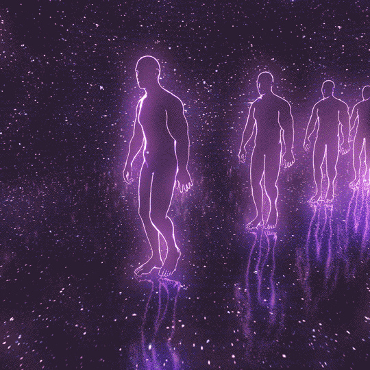 The walking neon men by DevartTube on DeviantArt