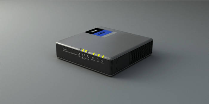 3D Linksys Router
