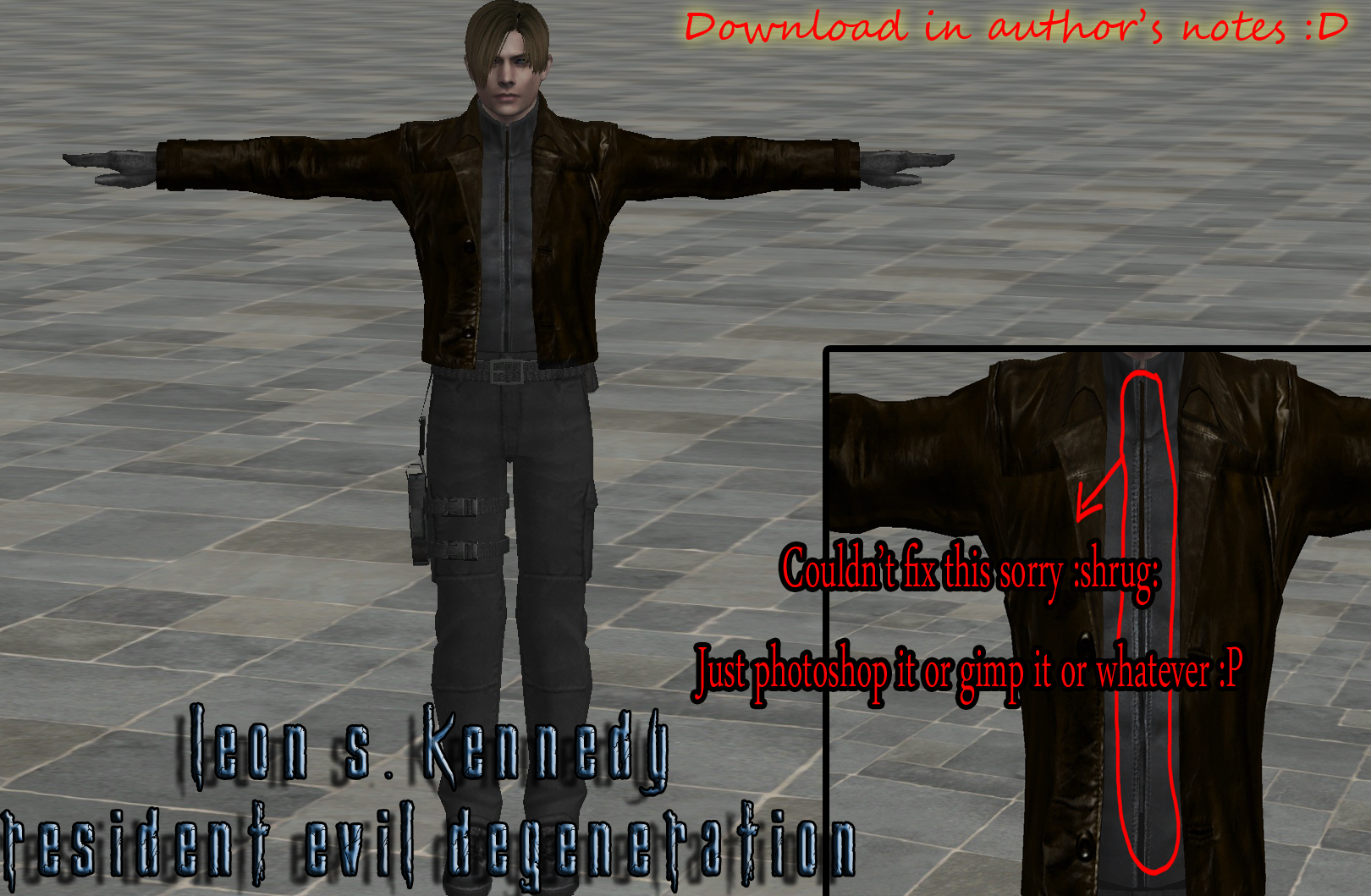 Leon Degeneration Mod (available for download)