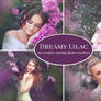 Dreamy Lilac photo overlays