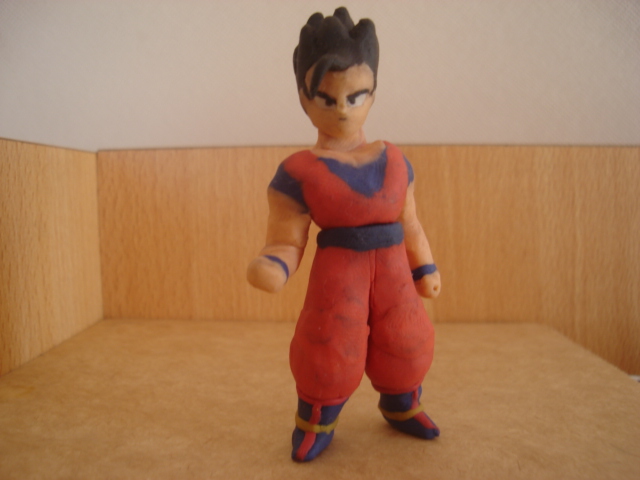 gohan en plastilina