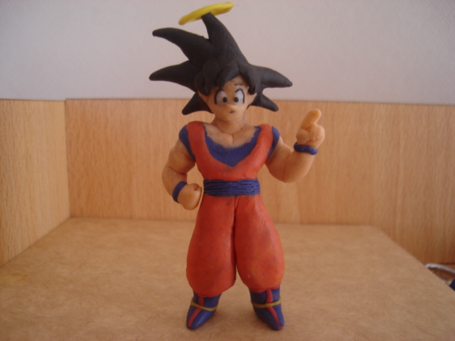 Son goku en Plastilina