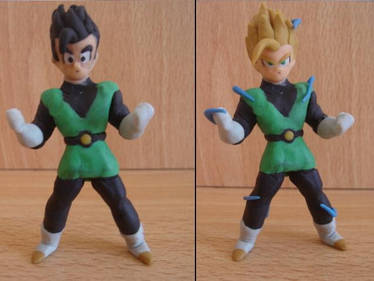 gohan saiyaman en plastilina