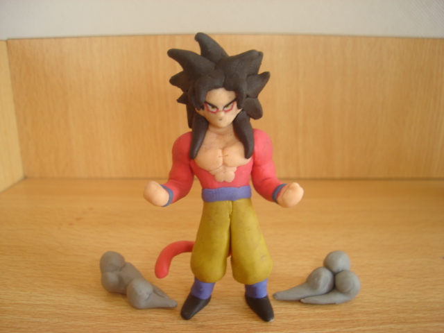 Goku ssj4 en plastilina by fsalkatras on DeviantArt Goku ssj4 en plastilina by fsalkatras on DeviantArt