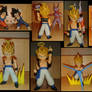 Gogeta en plastilina