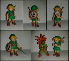 Young Link plastilina