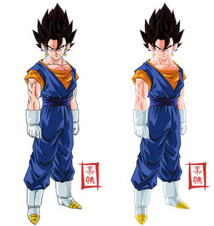 Vegetto Normal Pose Versions