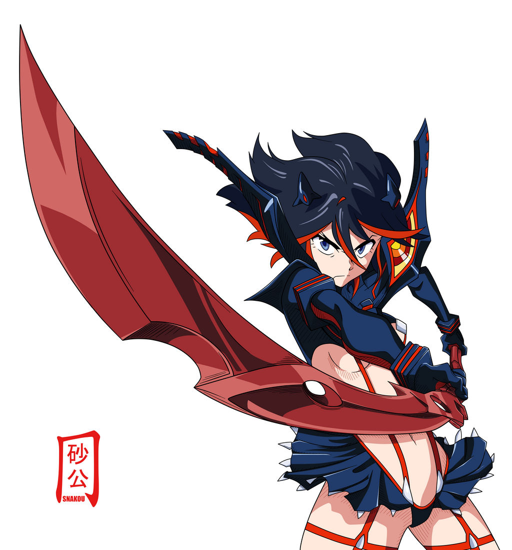 Matoi Ryuko Kill La Kill By Snakou On Deviantart