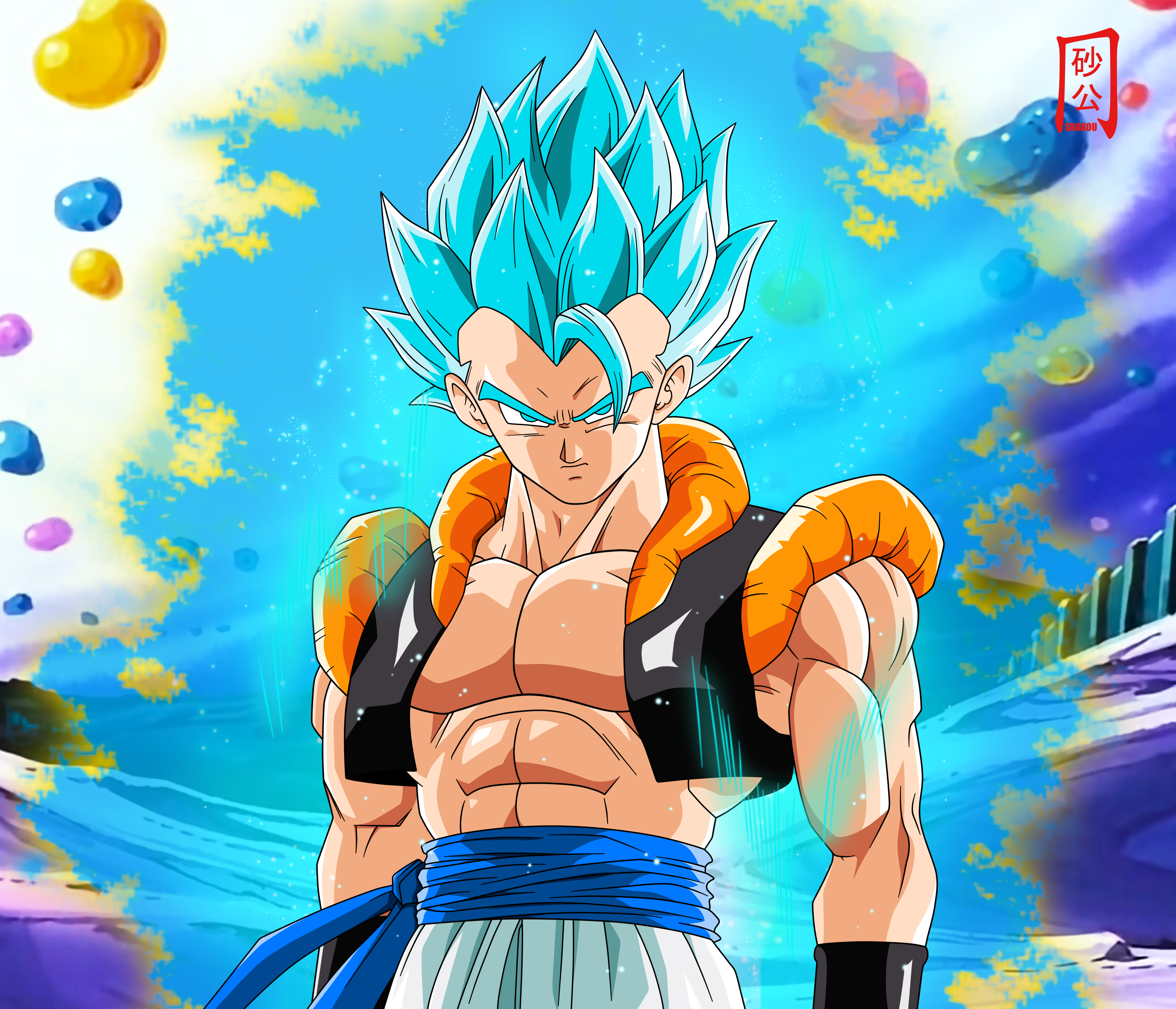 Gogeta SSJ Blue Appears