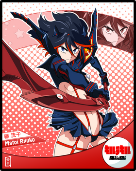 Matoi Ryuko - Card (Kill la Kill)
