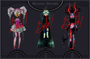 Aurora Borealis Adoptables Set - Sold out!