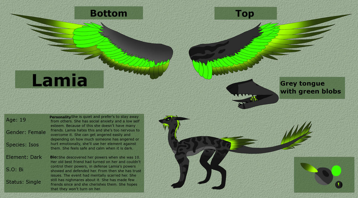 Lamia Ref by Ninja-Kiwi96 on DeviantArt