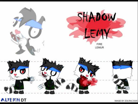 Shadow Lemy Fire Lemur