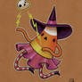 Witchy Candy Corn - sketch