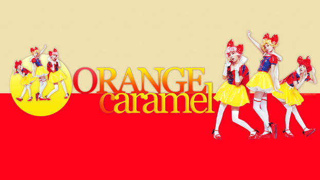 WALLPAPER - Orange Caramel