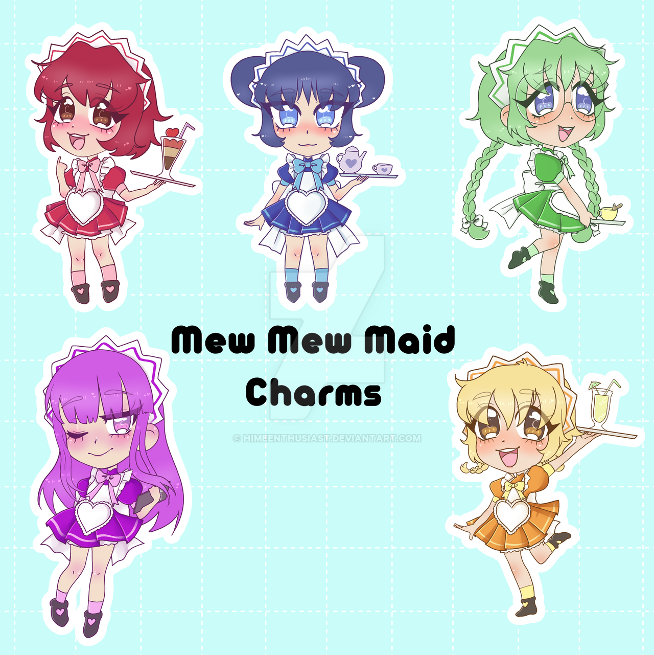 Meemoew Keychains Tokyo Mew Mew Keychain/Charms!!! by HimeEnthusiast on DeviantArt
