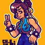 Chun-li Character Illustration