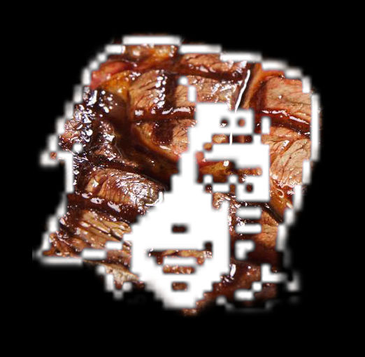 Steak In The Shape Of Mettaton's Face Steak in the Shape of Mettaton's Face by Jaders75 on DeviantArt