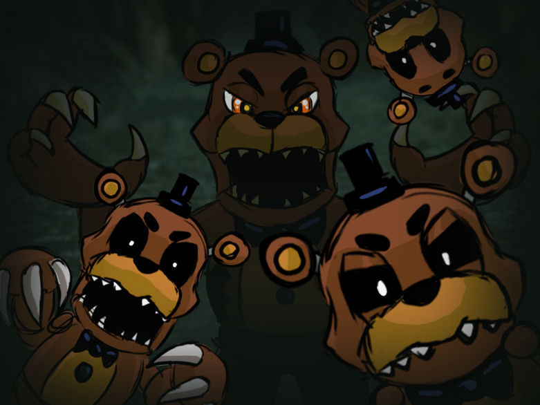 FNAFtober Day 17: Freddles by Jaders75 on DeviantArt
