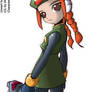 Resistance Girl -colored-