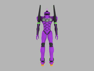 EVA - 01 MODEL BACK VIEW